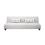 BANQUETTE LIT CLIC CLAC 3 PLACES - GRIS