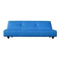 BANQUETTE LIT CLIC CLAC 3 PLACES - BLUE