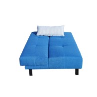 BANQUETTE LIT CLIC CLAC 3 PLACES - BLUE