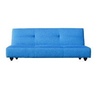 BANQUETTE LIT CLIC CLAC 3 PLACES - BLUE