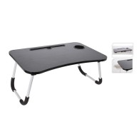 TABLE DE LIT PLIANTE SUR PIEDS MDF