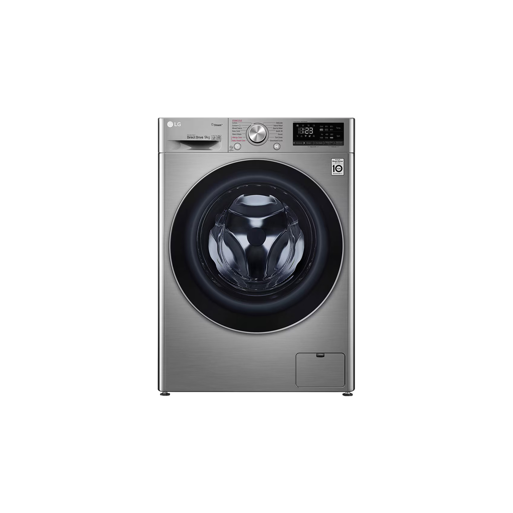 LAVE LINGE LG 9KG SILVER TURBO WASH