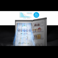 REFRIGERATEUR COMBINÉ LG 337L A++