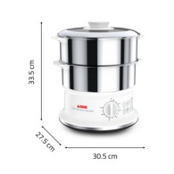 CUISEUR VAPEUR 6L INOX CONVENIENT SEB