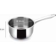 CASSEROLE GARINOX INOX Ø16CM