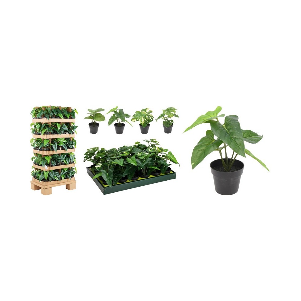 PLANTE ARTIFICIELLE  EN POT 24CM