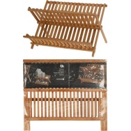 ÉGOUTTOIR À VAISSELLE BAMBOU 42X32X26 CM