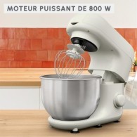 ROBOT PÂTISSIER - 800W - KIT DE PÂTISSERIE - 4.8 L MOULINEX