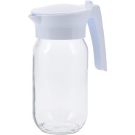 CARAFE EN VERRE 1000ML BLANC