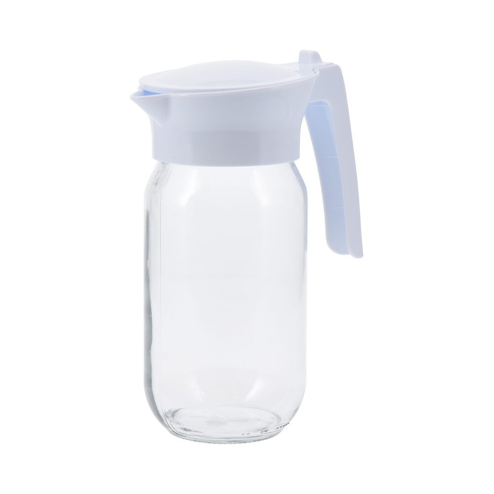 CARAFE EN VERRE 1000ML BLANC