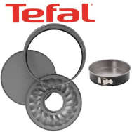 SET 3PCS MOULES CAKE EASYBAKE NOIR TEFAL