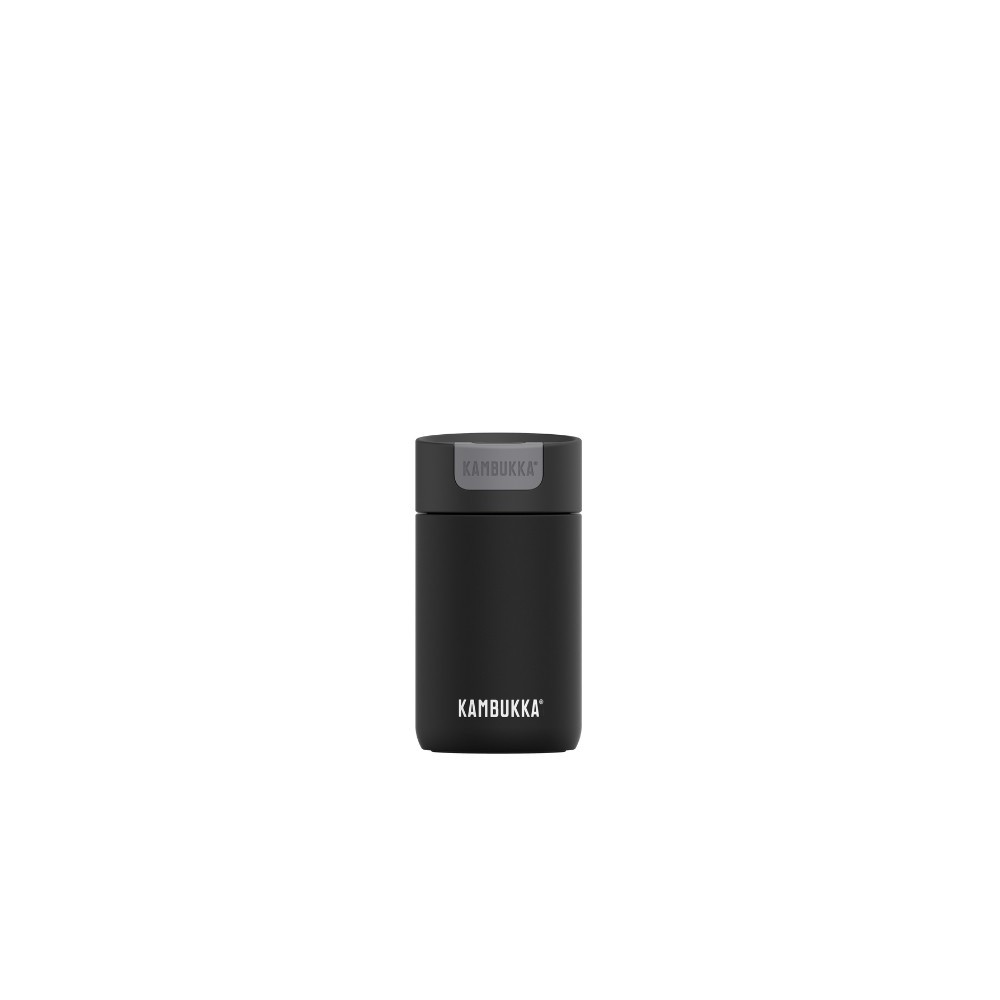 THERMOS 300ML OLYMPUS DOUBLE PAROIS INOX 18/8  JET  BLACK KAMBUKKA