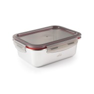 BOITE ALIMENTAIRE RECTANGLE EN INOX LACOR 1200 ML