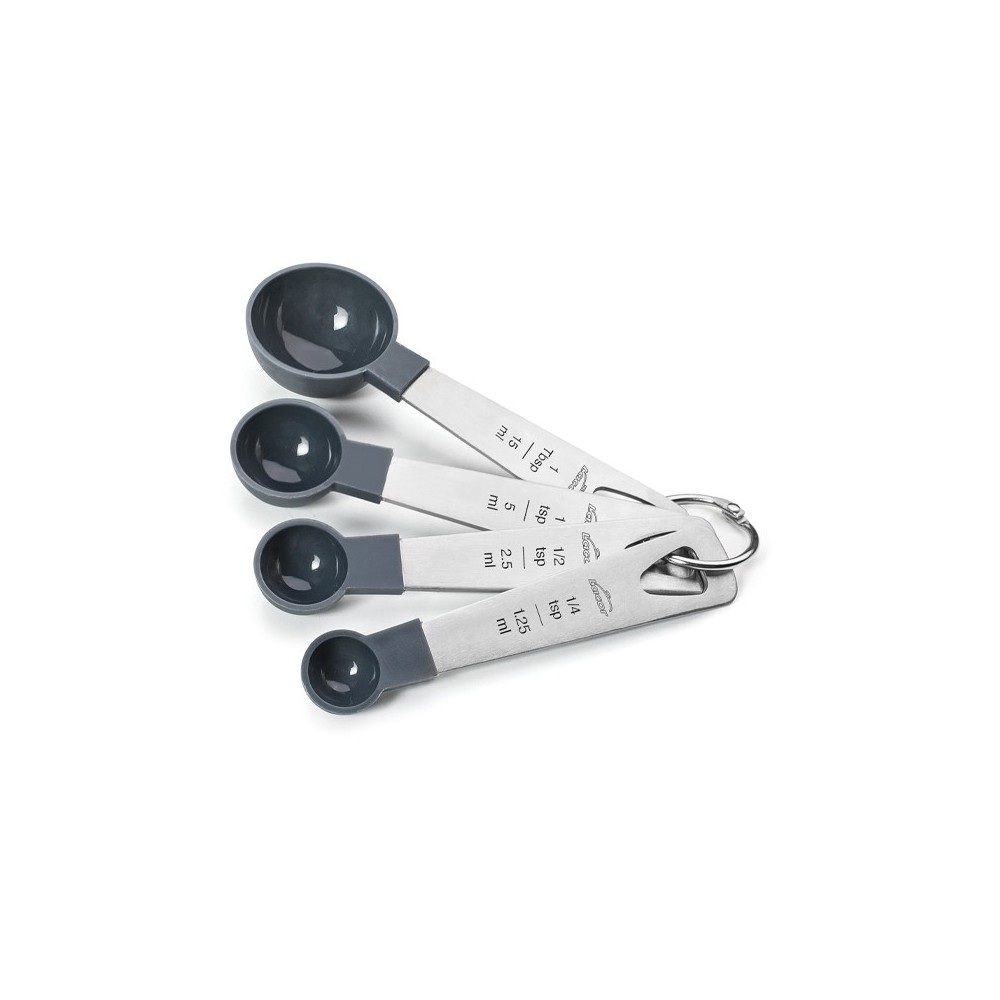 SET DE 4 CUILLÈRES A MESUERE EN PLASTIQUE LACOR