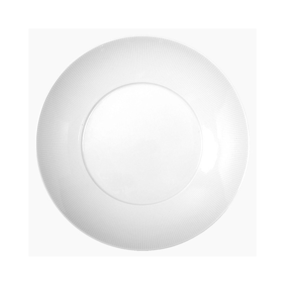 ASSIETTE CREUSE ROND 29CM - BLANC