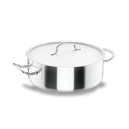 FAITOUT AVEC COUVERCLE EN INOX LACOR 40 CM