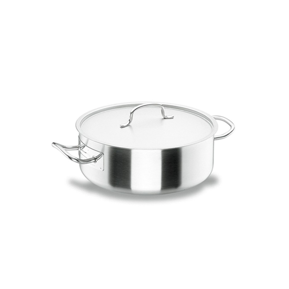 FAITOUT AVEC COUVERCLE EN INOX LACOR 40 CM