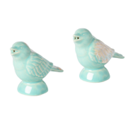 SALIÈRE ET POIVRIÈRE MOINEAU TAORMINA TURQUOISE