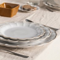ASSIETTE DE PRÉSENTATION BLANC 34 CM