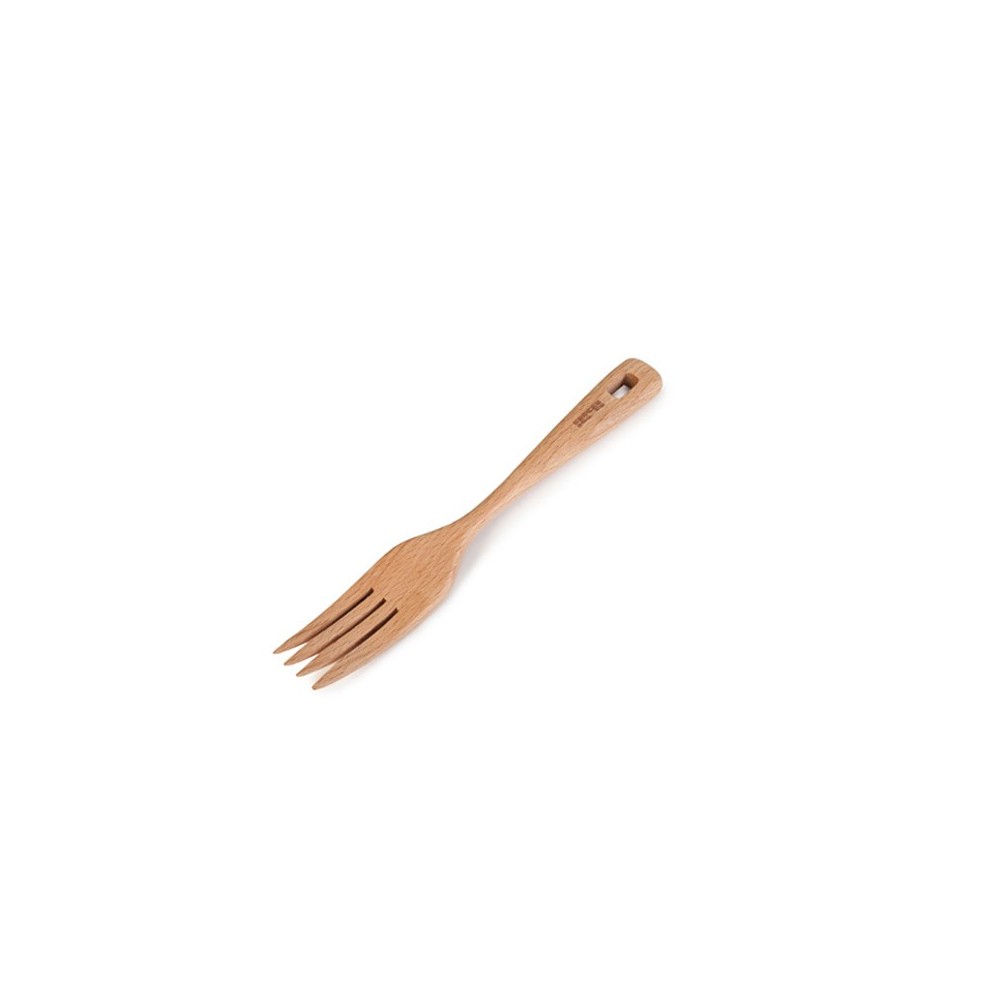 FOURCHETTE EN BOIS IBILI 22 CM