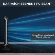 VENTILATEUR COLONNE ROWENTA "EOLE INFINITE" 3 VITESSES NOIR