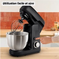 ROBOT PÂTISSIER MOULINEX "Bake Partner" 4,6 L - 1100 W