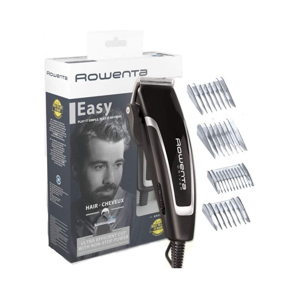 TONDEUSE À CHEVEUX FILAIRE ROWENTA DRIVER "EASY" - 3 À 24 MM TONDEUSE À CHEVEUX FILAIRE ROWENTA DRIVER "EASY" - 3 À 24 MM