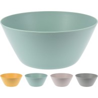 BOL EN MÉLAMINE EN 3 COULEURS ASSORTIES