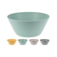 BOL EN MÉLAMINE EN 3 COULEURS ASSORTIES