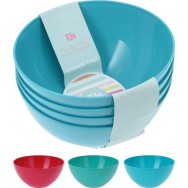 LOT DE 4 BOLS  3 COULEURS ASSORTIES