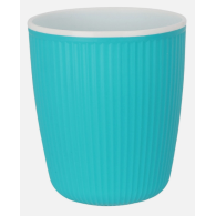 VERRE À BOIRE EN 5 COULEURS ASSORTIES 85XH110MM