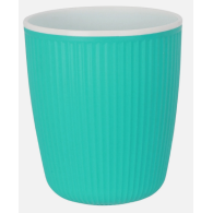 VERRE À BOIRE EN 5 COULEURS ASSORTIES 85XH110MM