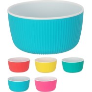 BOL EN PLASTIQUE 5 COULEURS ASSORTIES