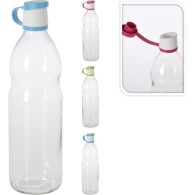 BOUTEILLE EN VERRE DE 1 000 ML 3 COULEURS ASSORTIES