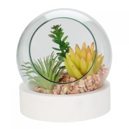 PLANTE ARTIFICIELLE 3  MODELES ASSORTIS