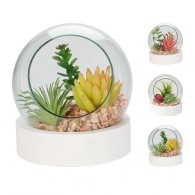 PLANTE ARTIFICIELLE 3  MODELES ASSORTIS