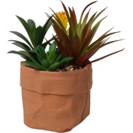 PLANTE ARTIFICIELLE AVEC POT 3 MODELES ASSORTIS