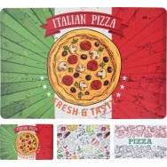 SET DE TABLE RECTANGULAIRE MOTIF PIZZA