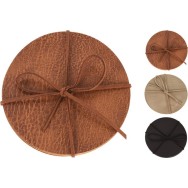 LOT DE 4 SOUS-VERRES 3 MODELES ASSORTIS