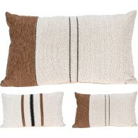 COUSSIN DÉCORATIF 30 X 50 CM 2 MODELES ASSORTIS
