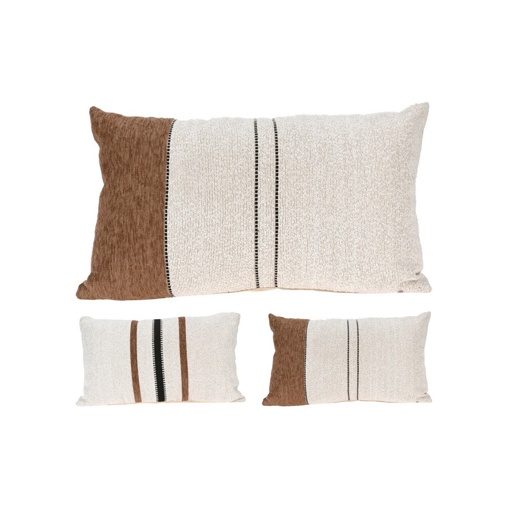 COUSSIN DÉCORATIF 30 X 50 CM 2 MODELES ASSORTIS