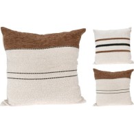 COUSSIN DÉCORATIF 2 MODELES ASSORTIS
