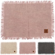 SET DE TABLE EN COTON 3 MODELES ASSORTIS