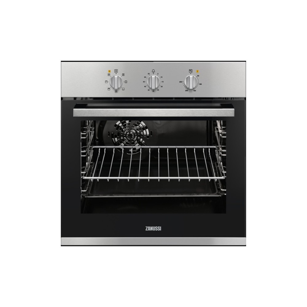 FOUR ELECTRIQUE ENCASTRABLE MULTIFONCTIONS ZANUSSI INOX-60 CM-57 L