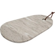 PLANCHE OVAL EN MARBRE GRIS
