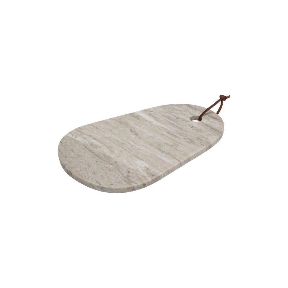 PLANCHE OVAL EN MARBRE GRIS