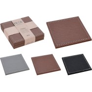 LOT DE 4 SOUS-VERRES 3 MODELES ASSORTIS