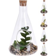 PLANTE ARTIFICIELLE 4  MODELES ASSORTIS