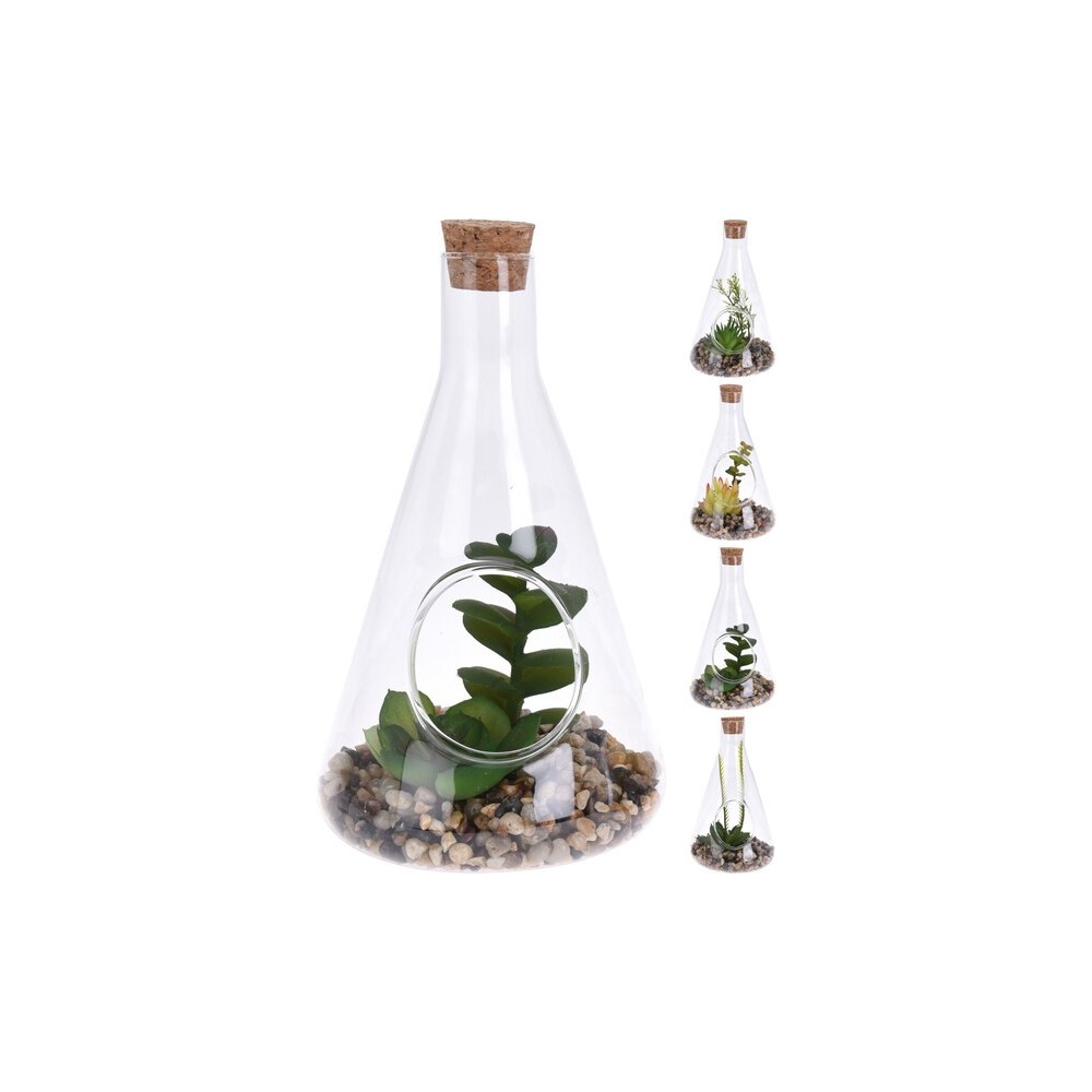 PLANTE ARTIFICIELLE 4  MODELES ASSORTIS