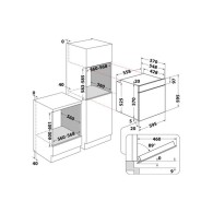 FOUR ELECTRIQUE ENCASTRABLE MULTIFONCTIONS ZANUSSI INOX-60 CM-57 L